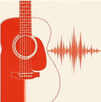 A musician with a guitar